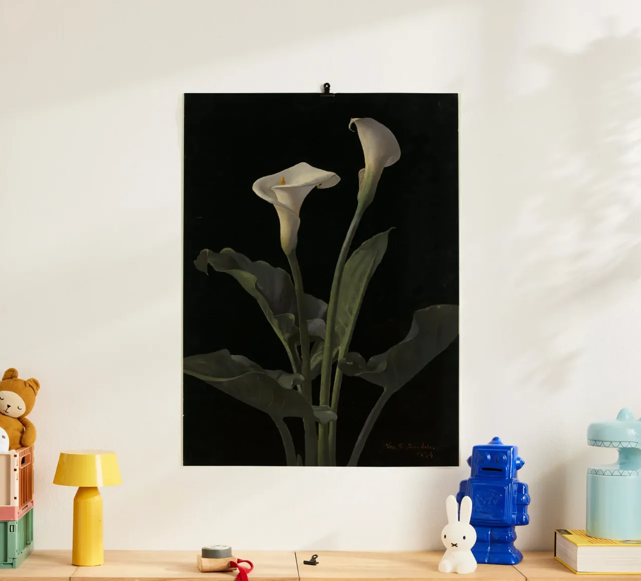 Calla lilies poster da vintageshop