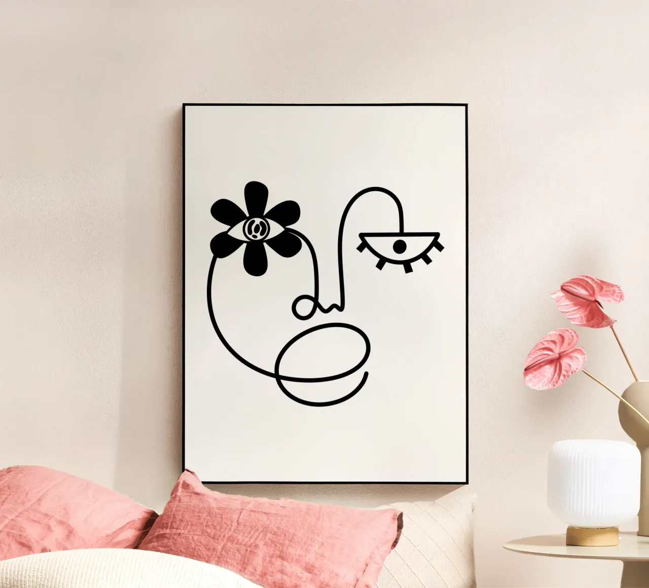 Eye Bloom 2 plexiglass da Shatha Al Dafai