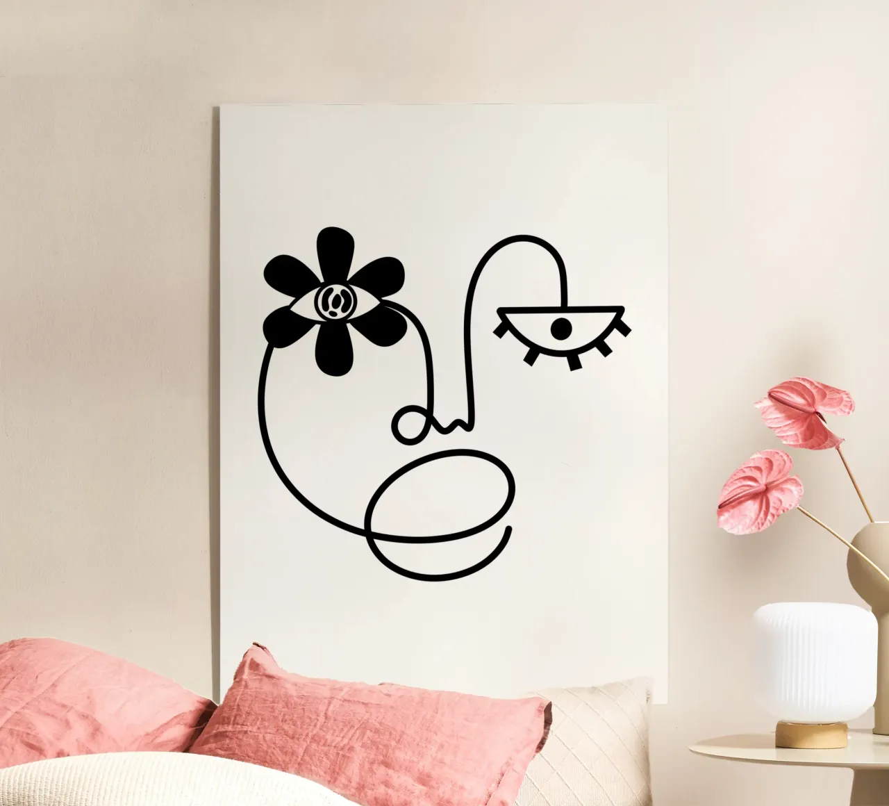 Eye Bloom 2 plexiglass da Shatha Al Dafai