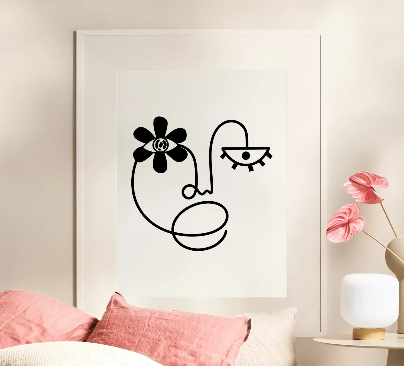 Eye Bloom 2 poster da Shatha Al Dafai