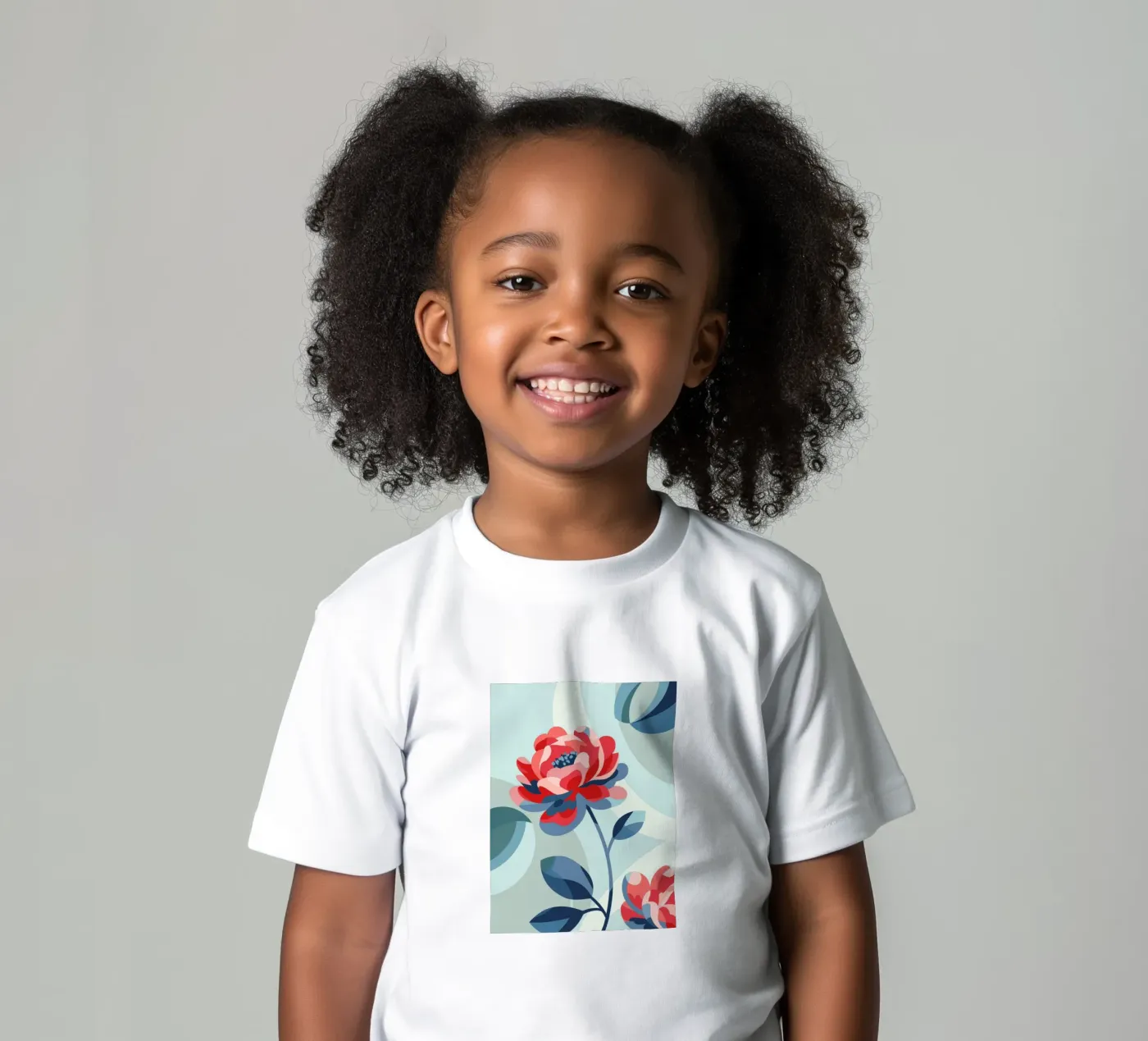 Peonies t-shirt bambini da HAPPY SHOP