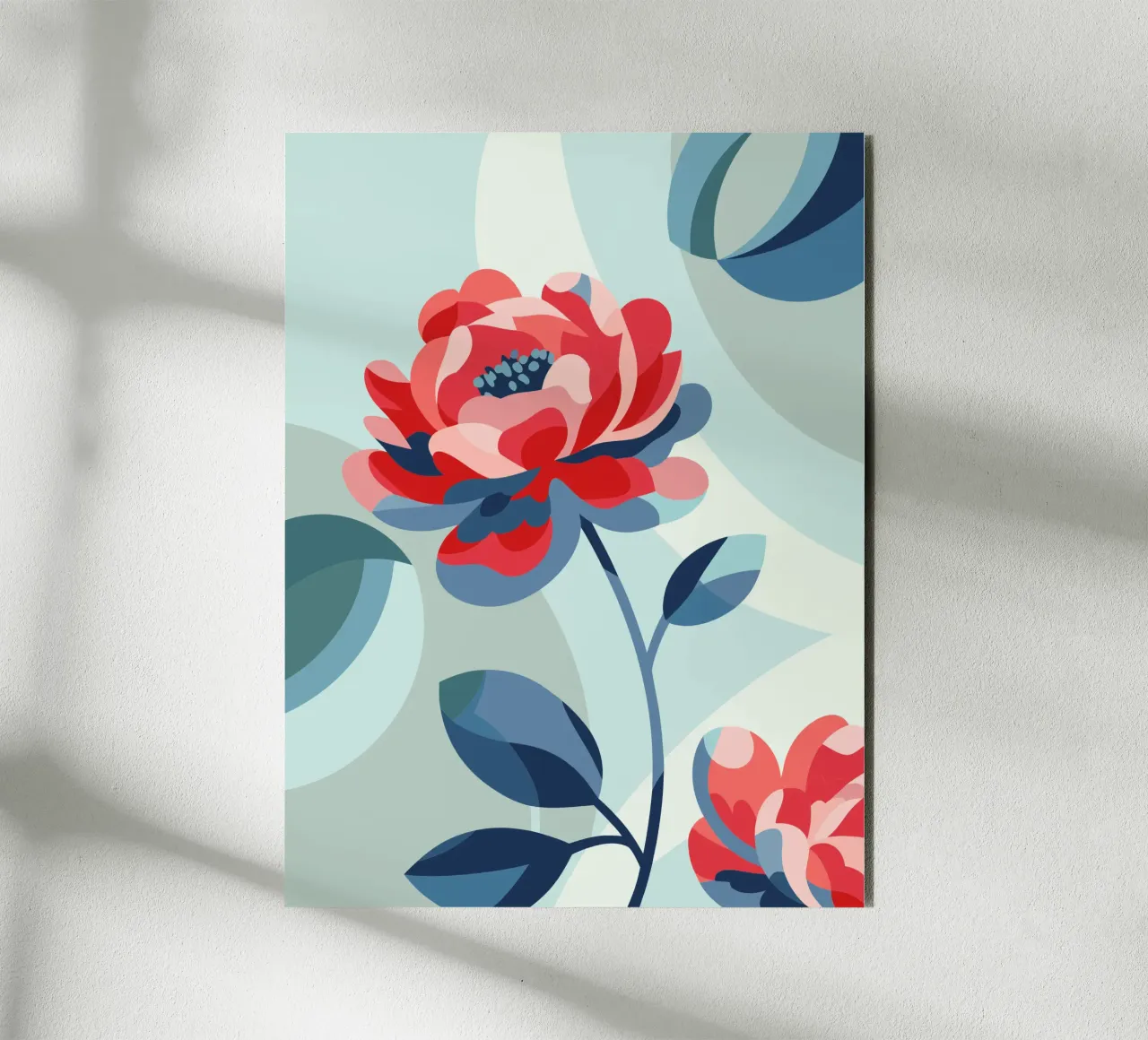 Peonies alu-dibond by HAPPY SHOP