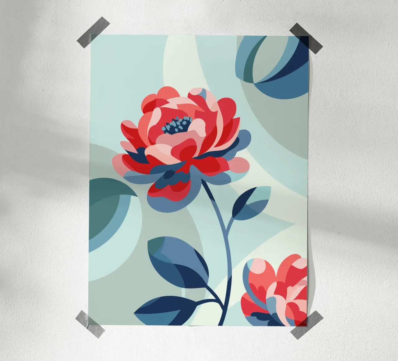 Peonie poster da HAPPY SHOP