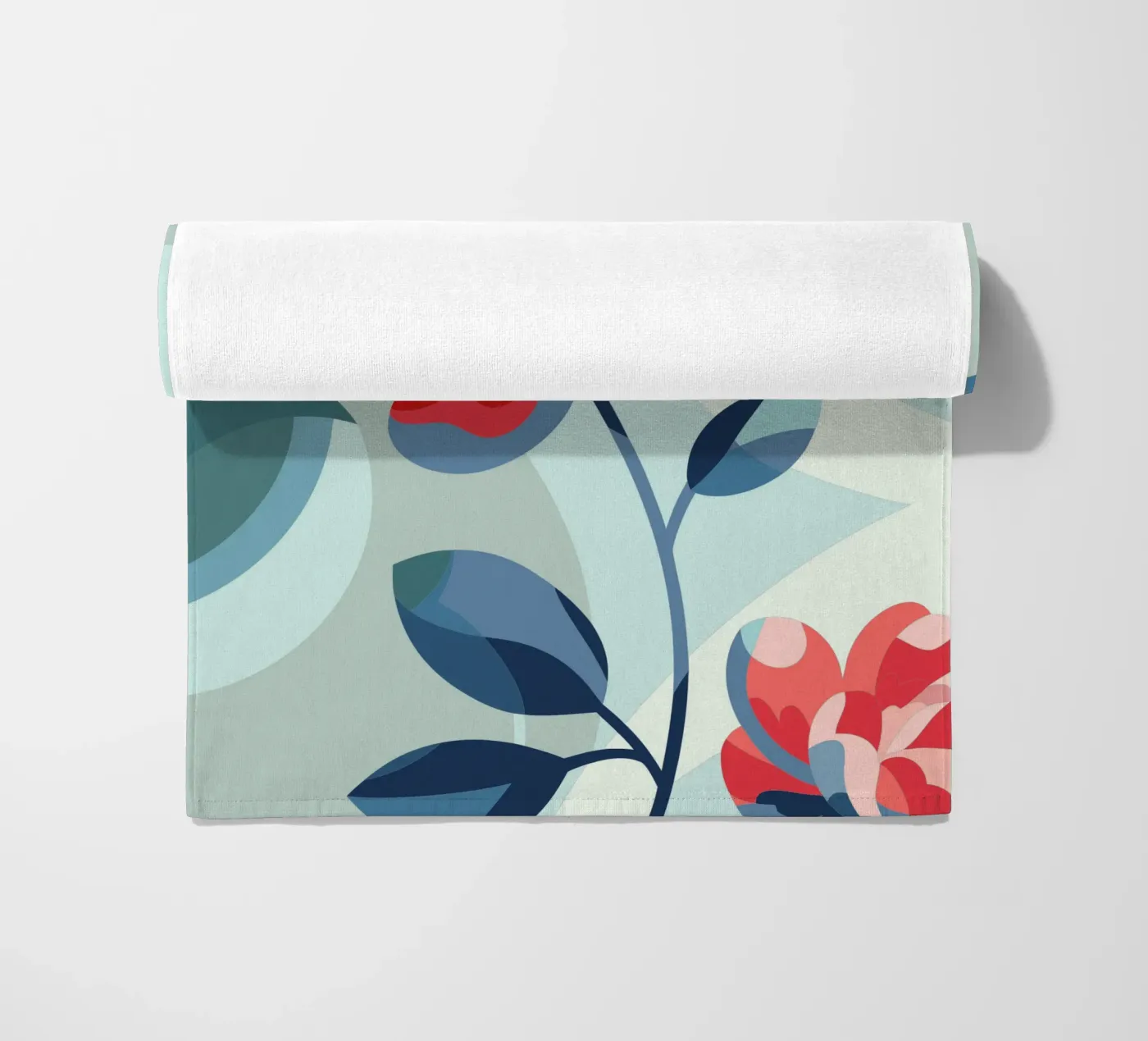 Peonies strandhanddoek van HAPPY SHOP