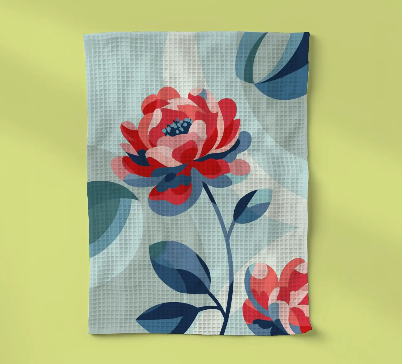Peonie canovaccio da cucina da HAPPY SHOP