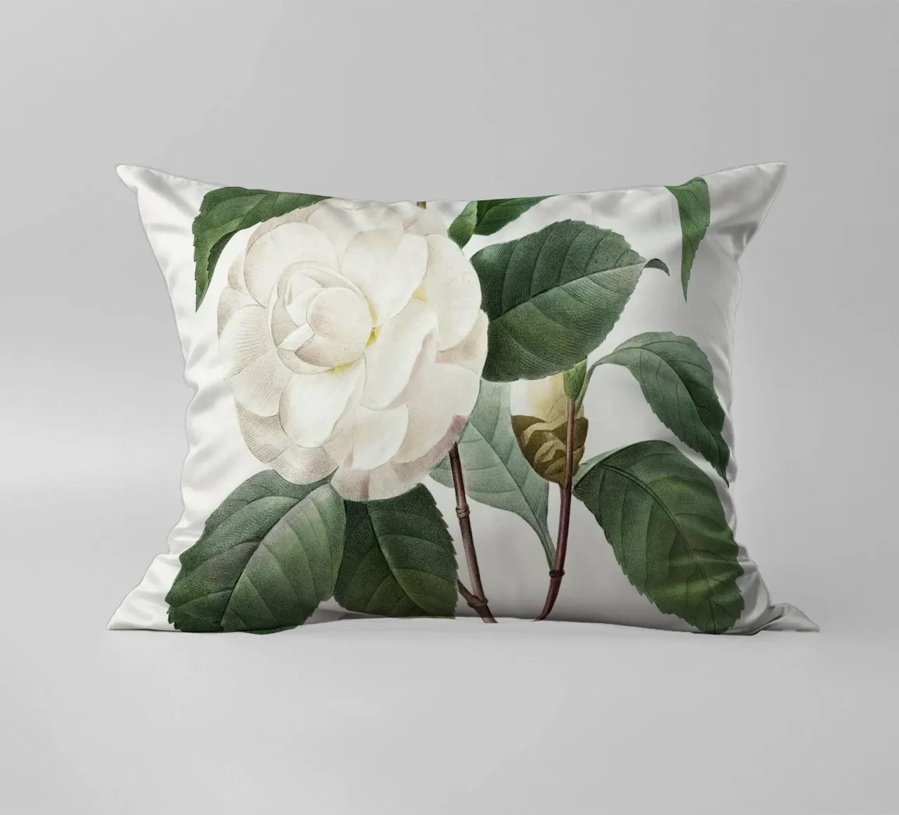 White Camellia cuscino da vintageshop