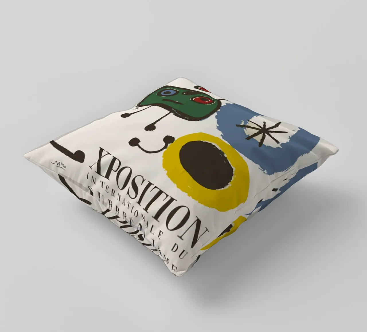 Joan Miro Xposition cuscino da grime shop