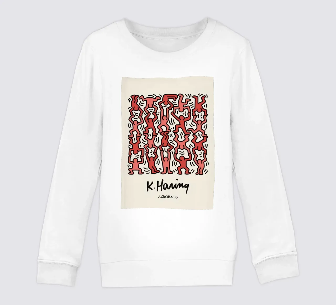 Acrobati di Keith Haring felpa bambino da grime shop