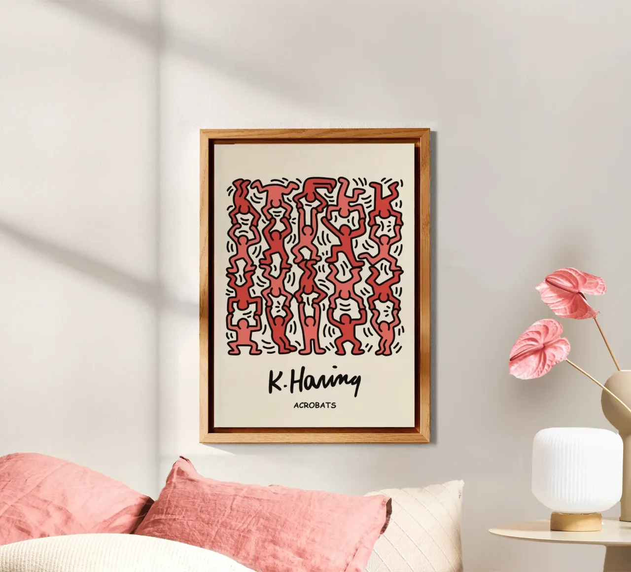 Acrobati di Keith Haring pannello forex da grime shop