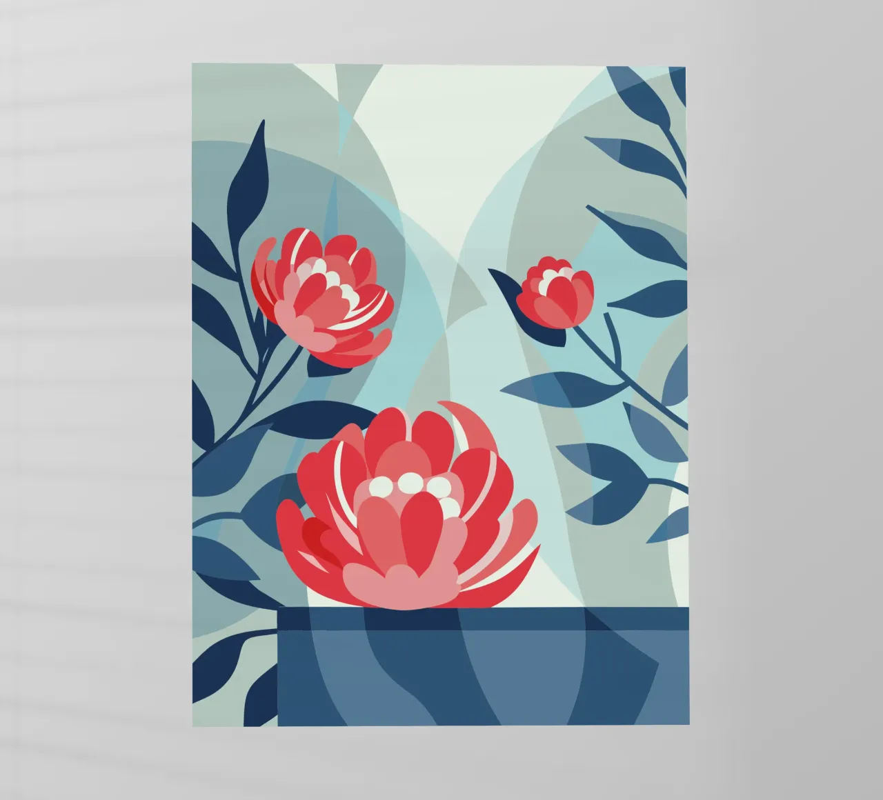 Peonie pellicola backlit da HAPPY SHOP