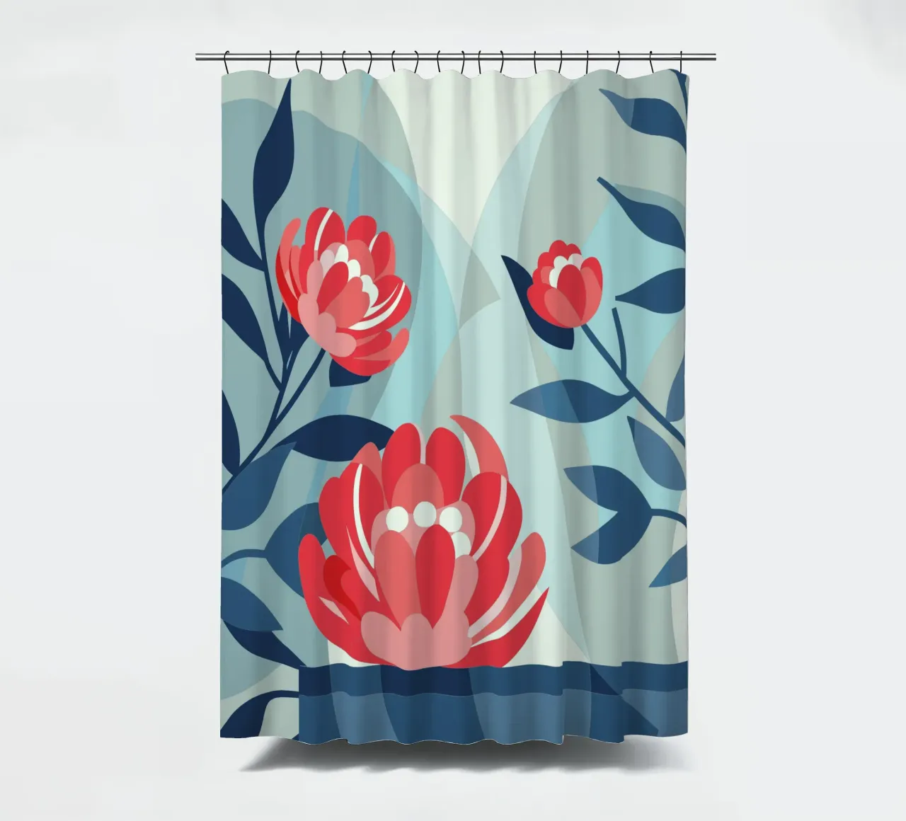 Peonie tenda da doccia da HAPPY SHOP