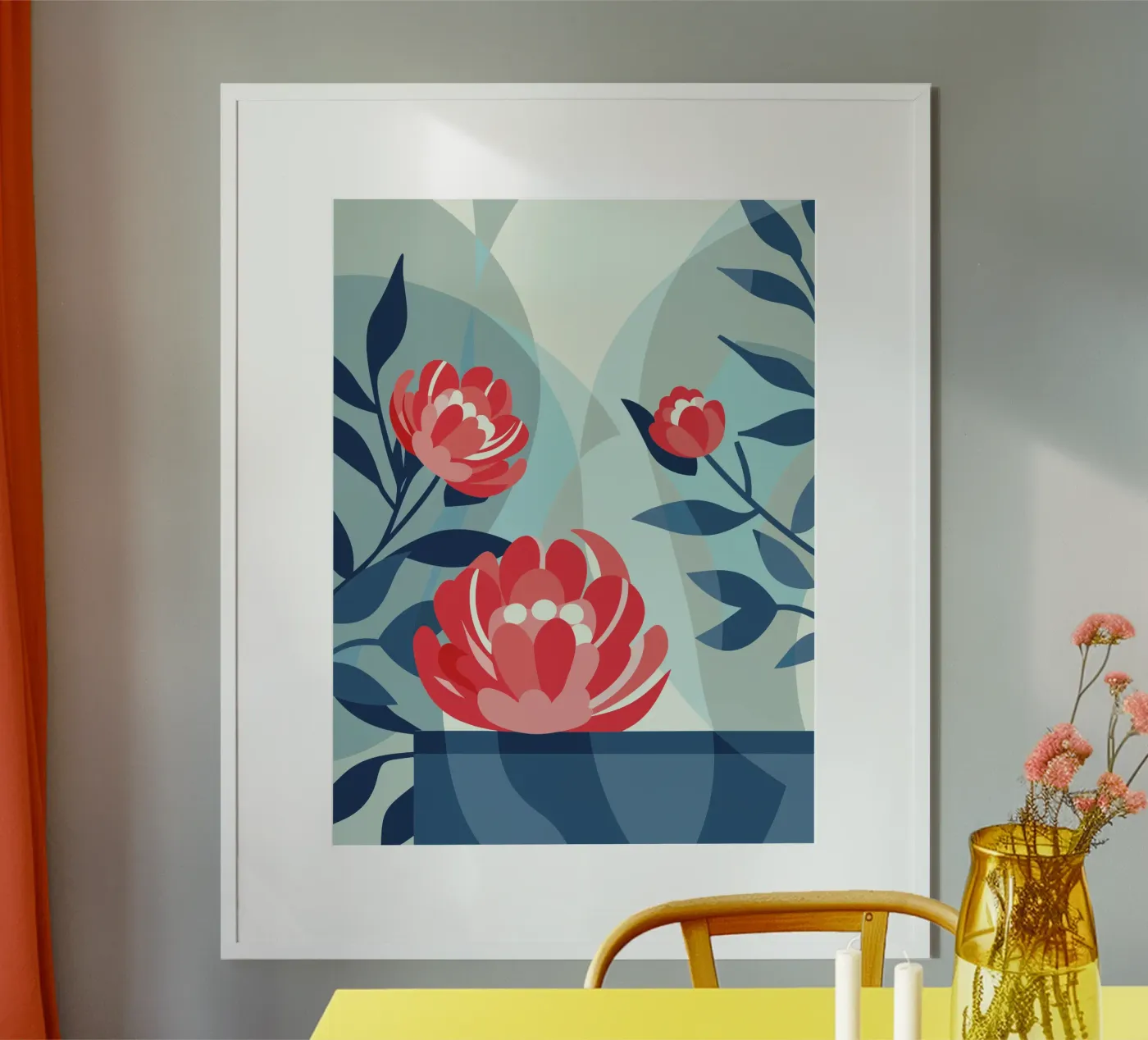 Peonie poster da HAPPY SHOP