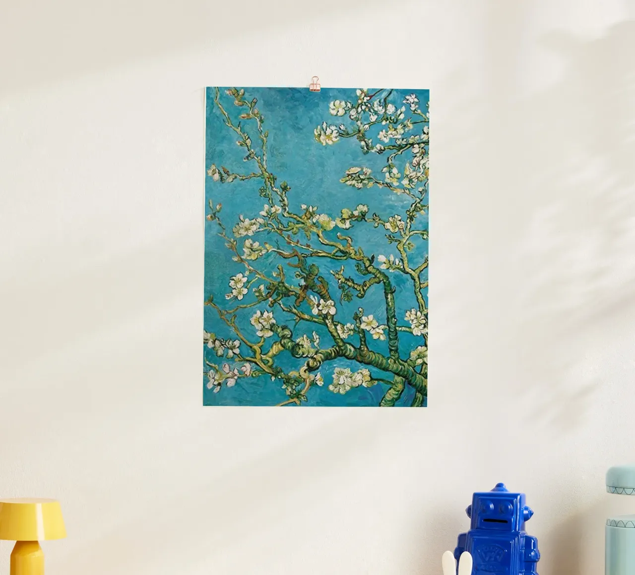 crescita primavera natura poster con telaio in legno da cloud shop