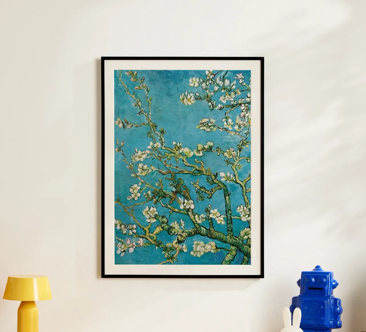 crescita primavera natura poster con telaio in legno da cloud shop