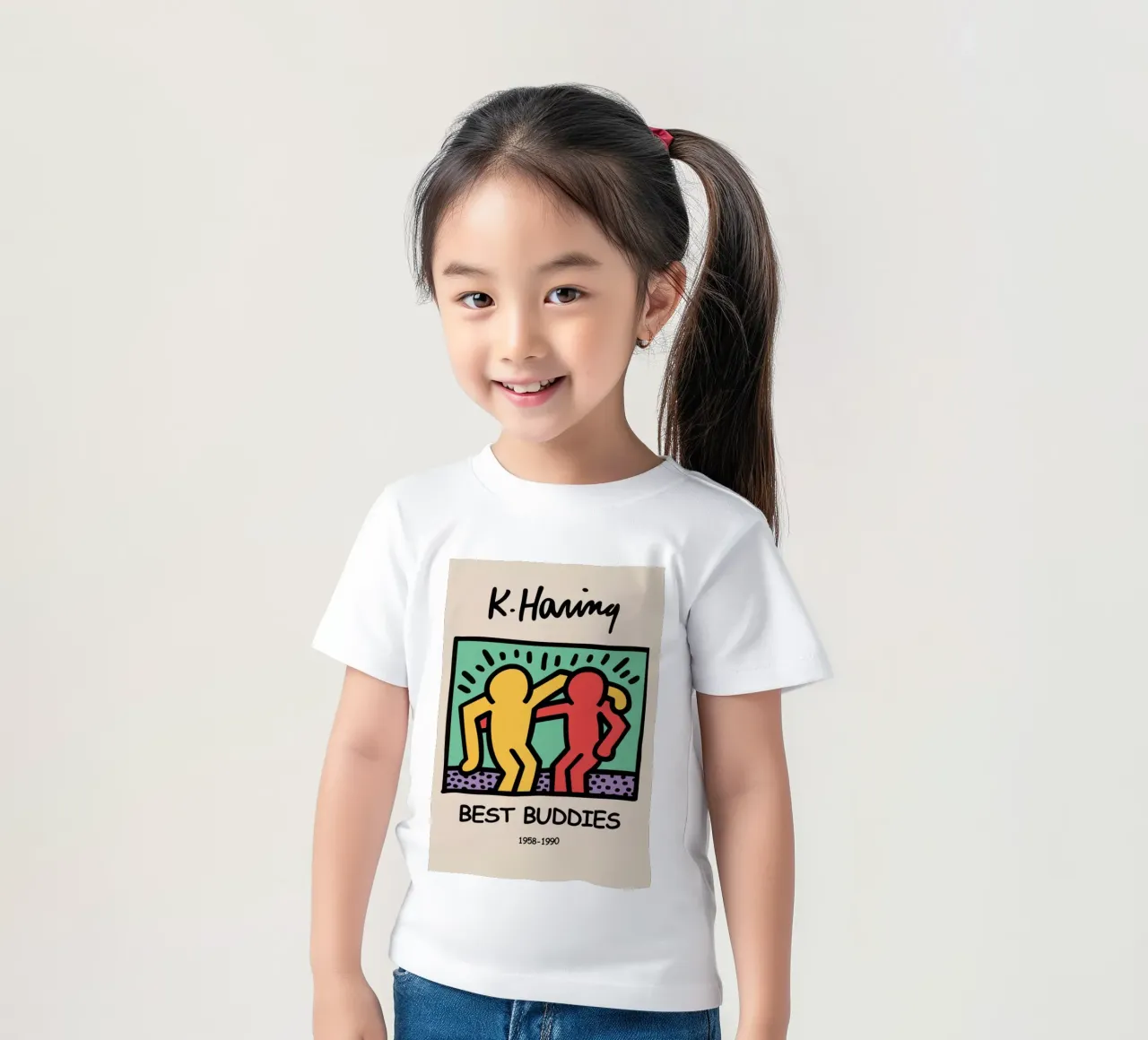 I migliori amici di Keith Haring t-shirt bambini da grime shop