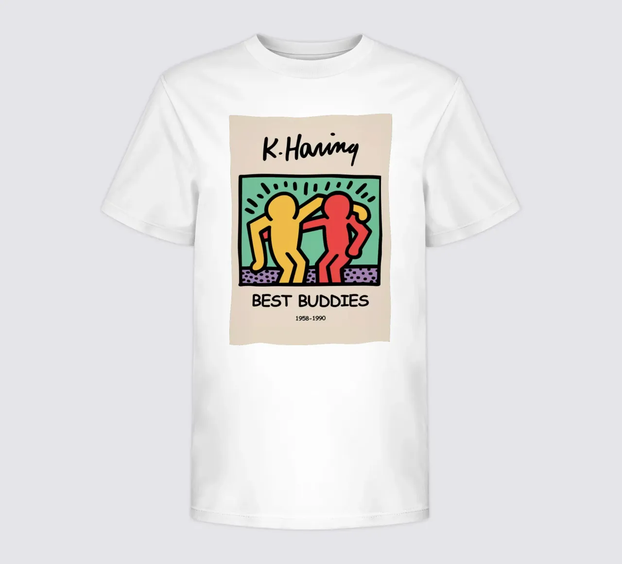 I migliori amici di Keith Haring t-shirt bambini da grime shop