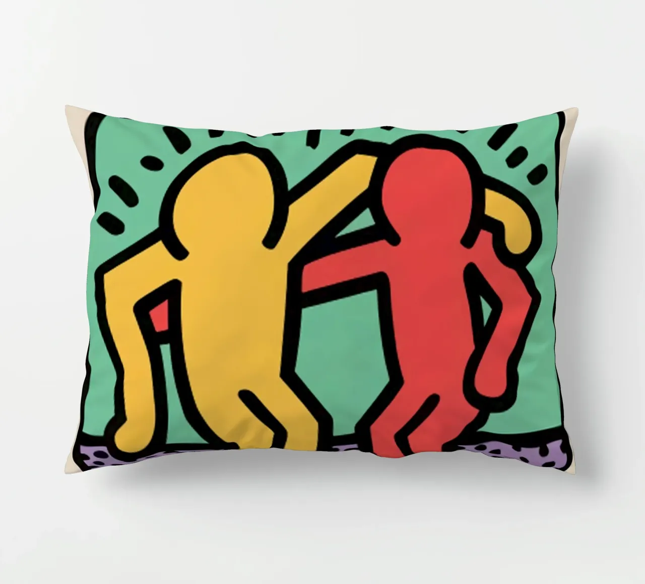 I migliori amici di Keith Haring cuscino da grime shop