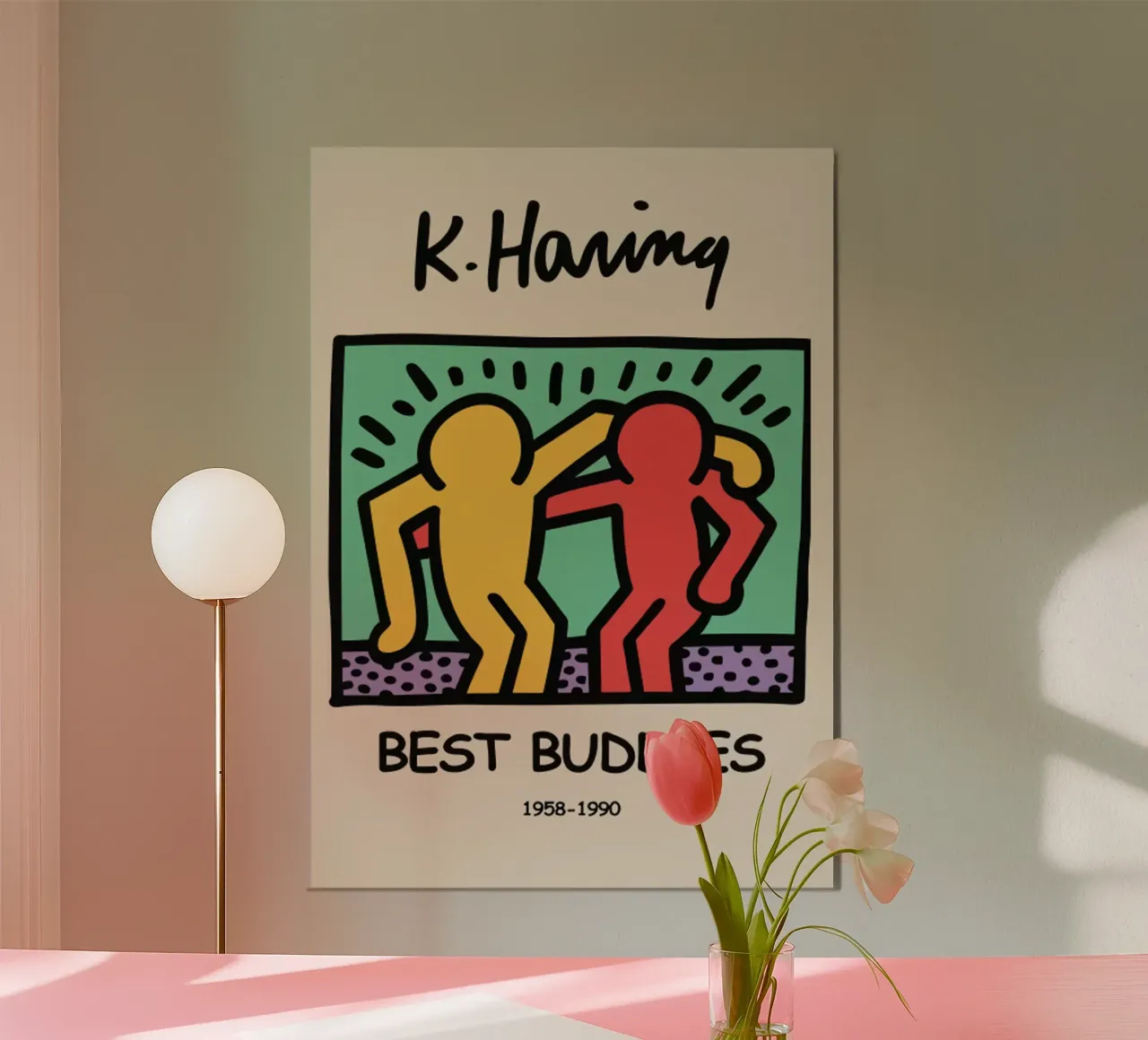 I migliori amici di Keith Haring pannello forex da grime shop