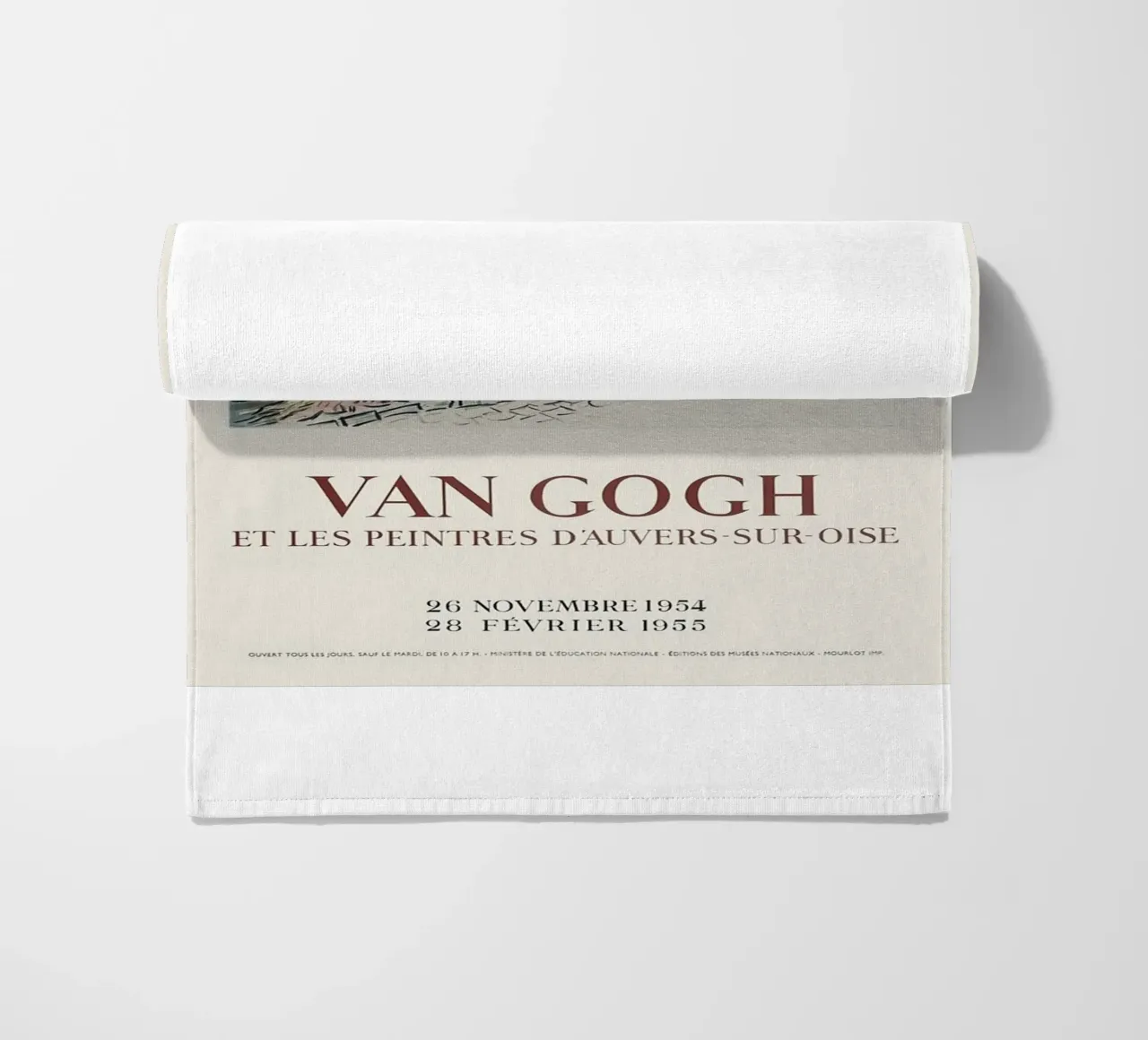 villaggio recinto collina manifesto telo mare da cloud shop