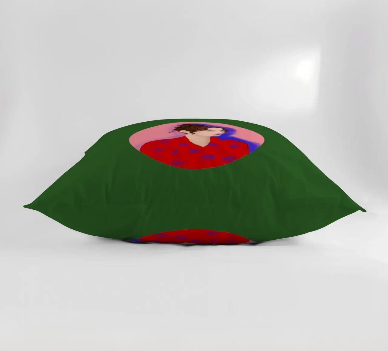 Signora in rosso cuscino da LaraLiliana Design