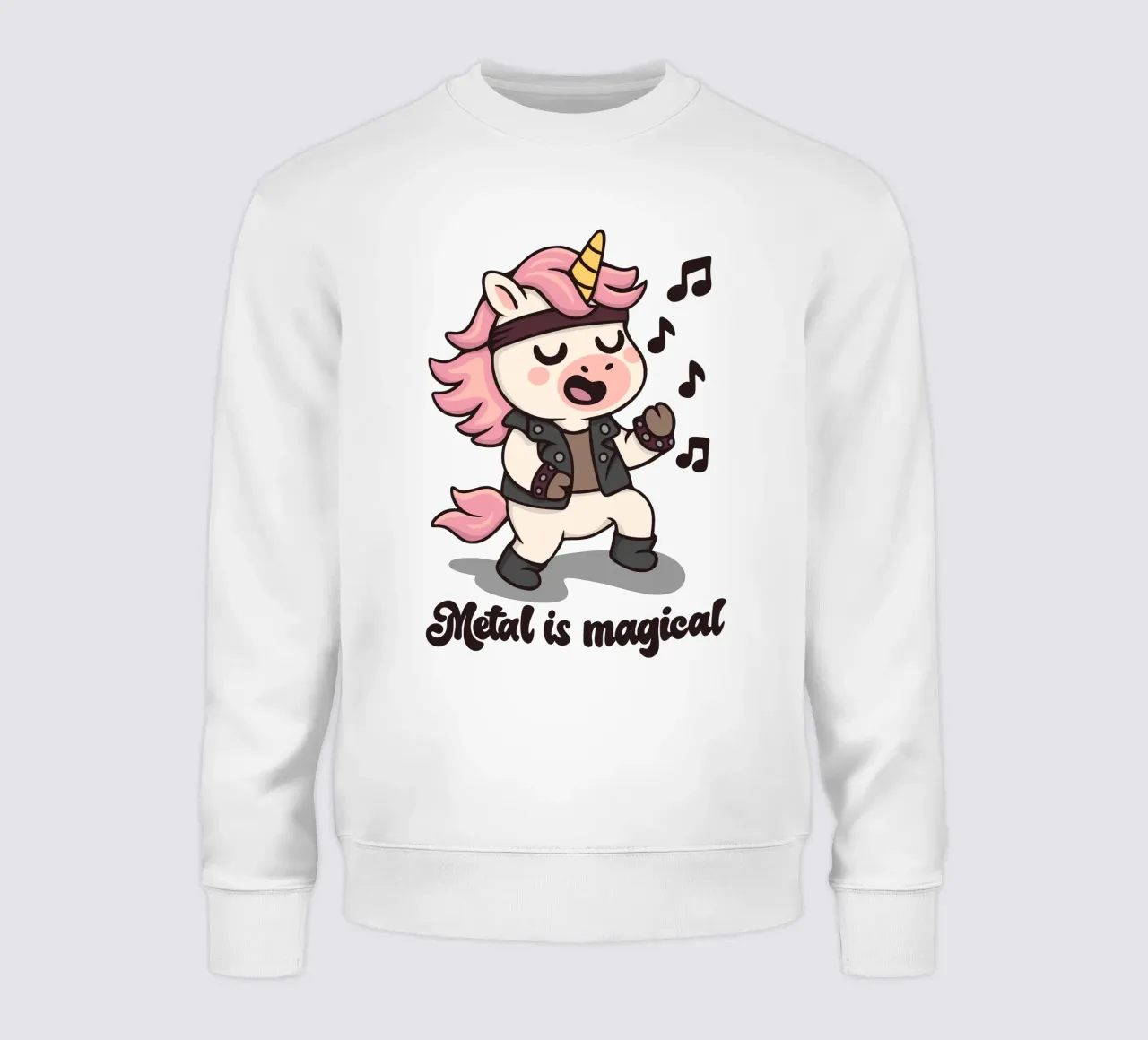 Metal is magical sweatshirt by Loobs