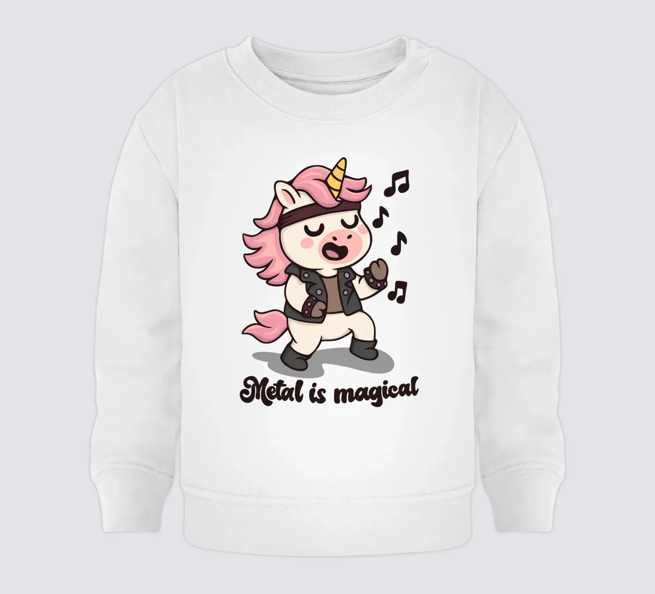 Il metallo è magico felpa neonato da Loobs