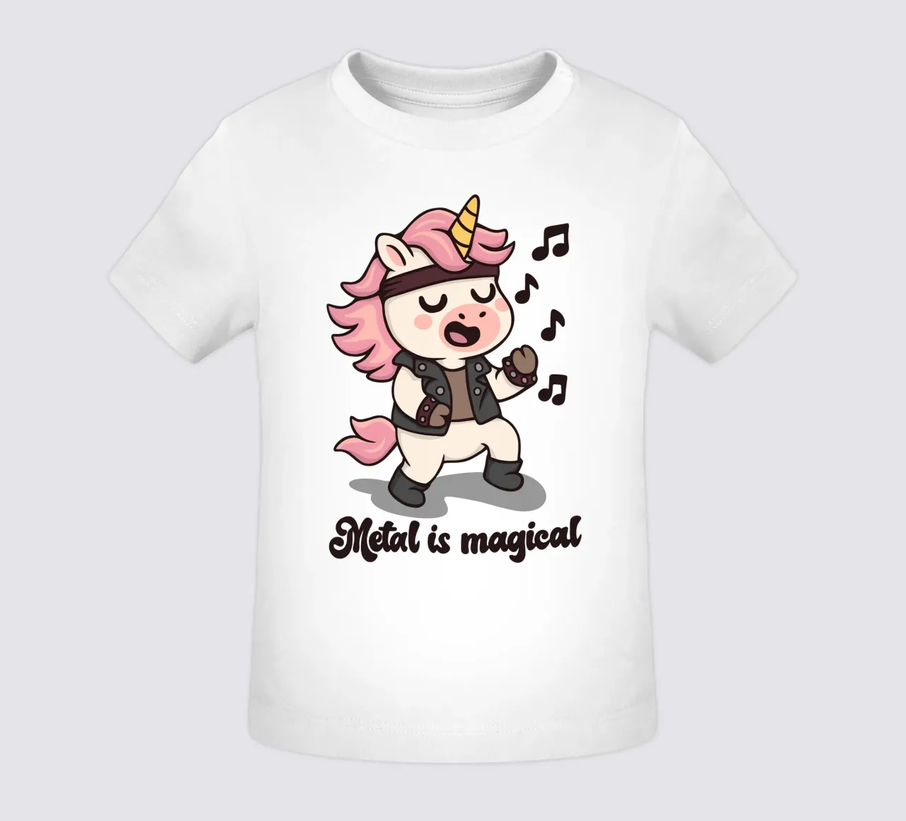 Il metallo è magico maglietta neonato da Loobs