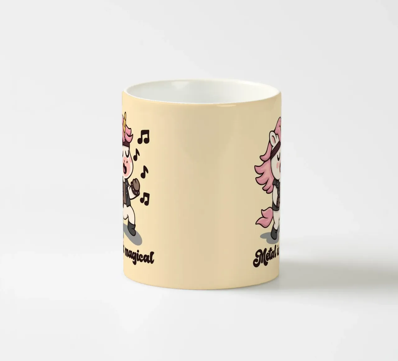 Il metallo è magico tazza in ceramica da Loobs