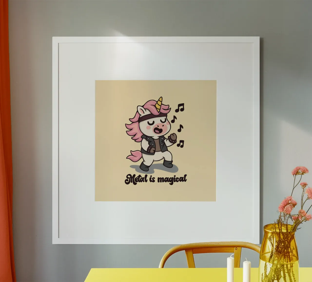Il metallo è magico poster da Loobs