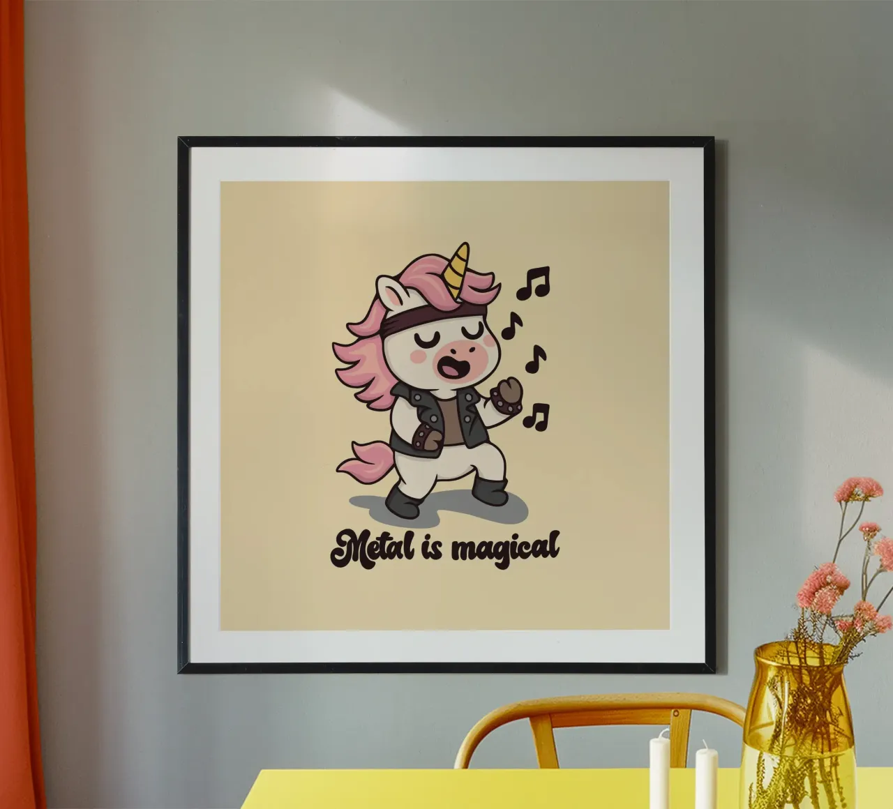 Il metallo è magico poster da Loobs