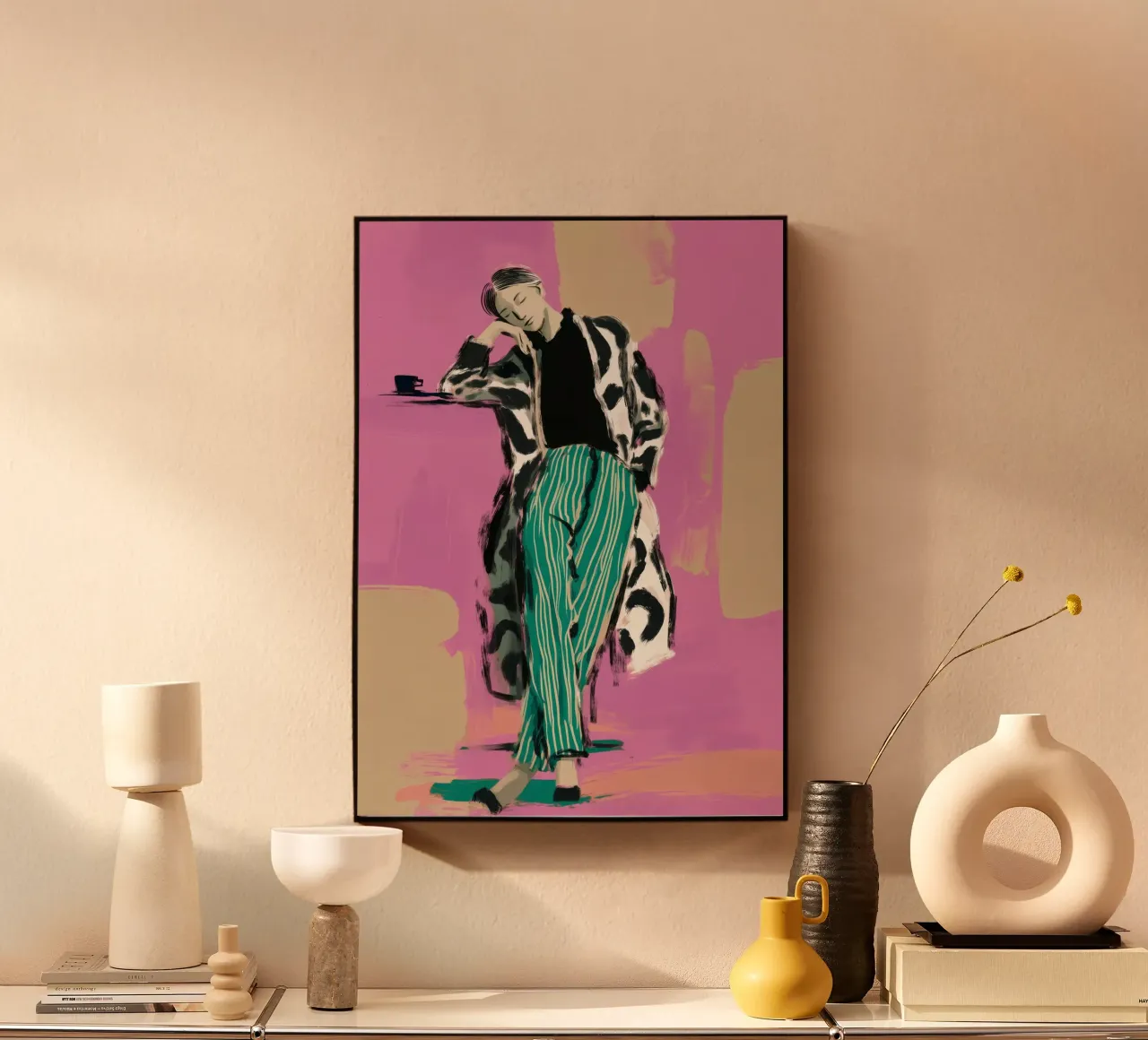 Coffee Between Thoughts plexiglass da Clara August