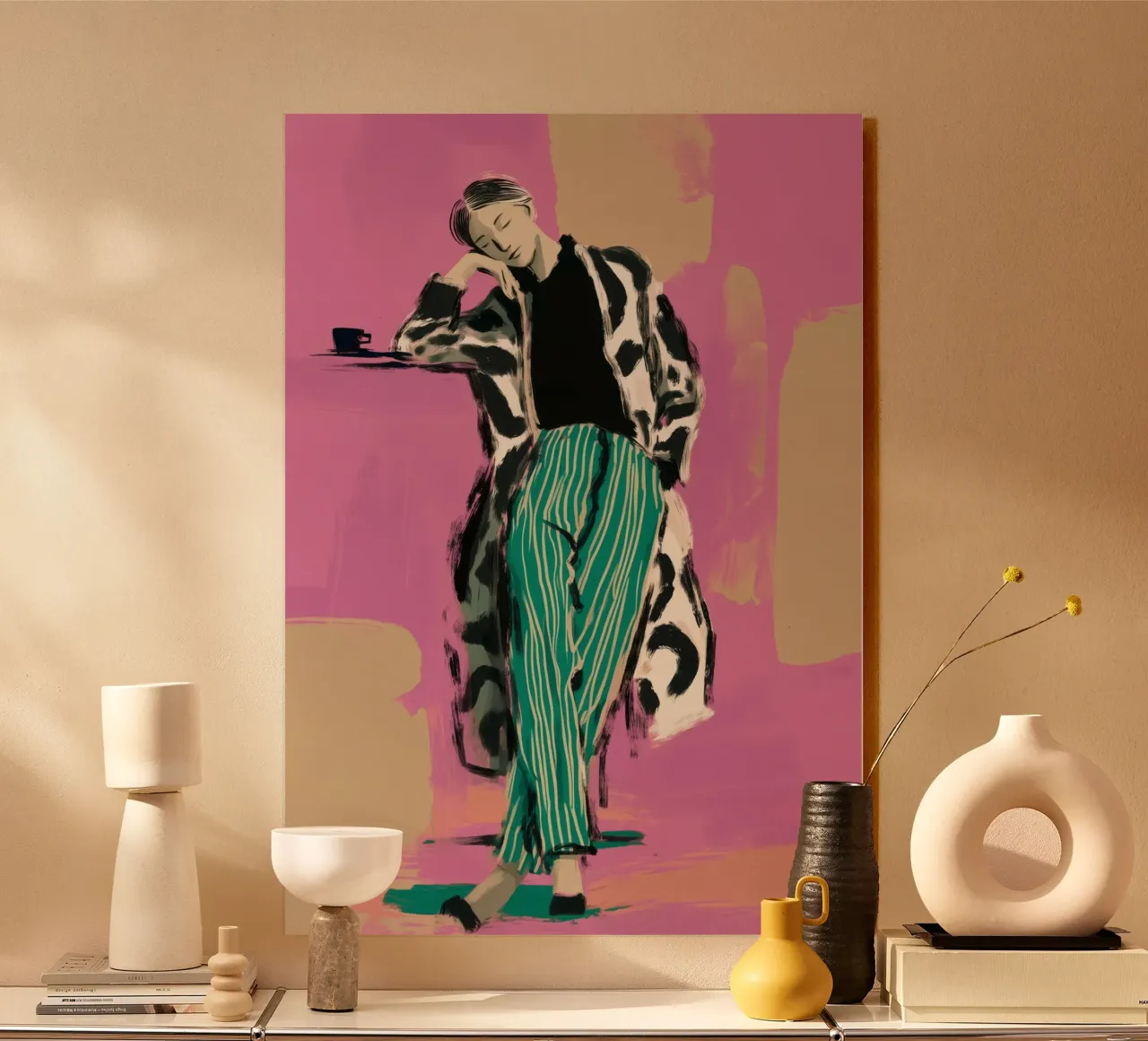 Coffee Between Thoughts plexiglass da Clara August