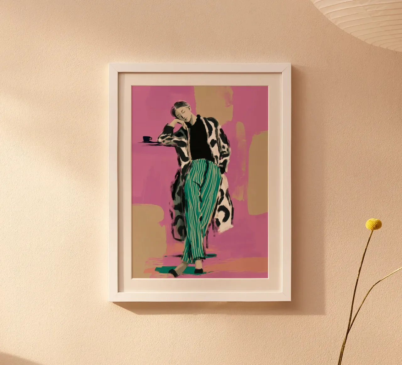 Coffee Between Thoughts poster da Clara August