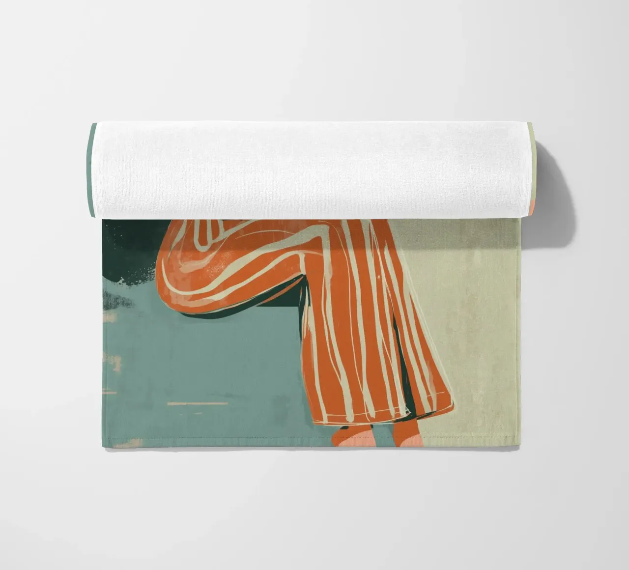 Feather and Thought telo mare da Clara August