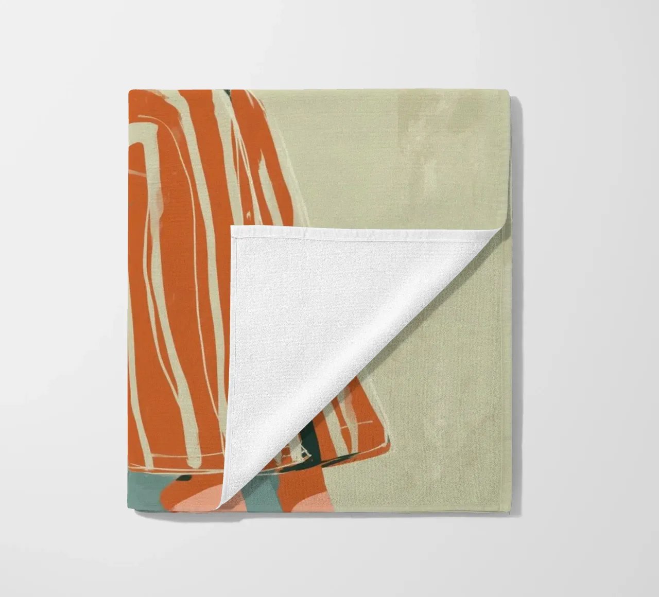 Feather and Thought telo mare da Clara August
