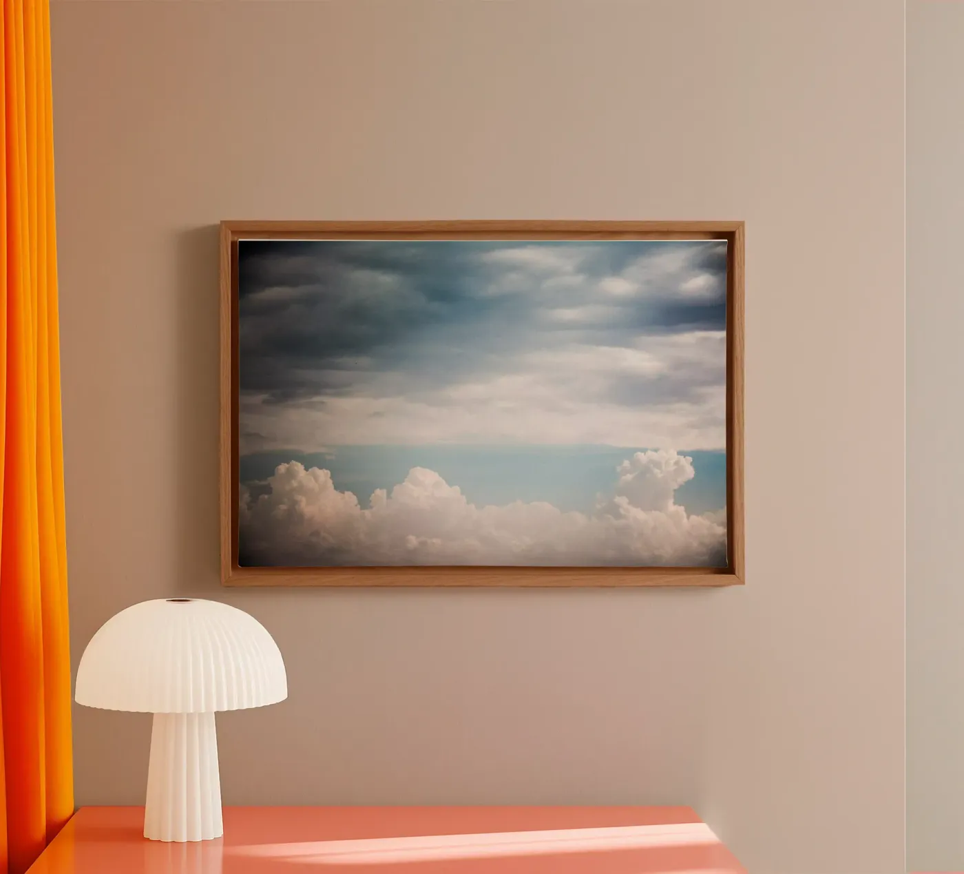 Autumn Clouds canvas by Tal Paz-Fridman