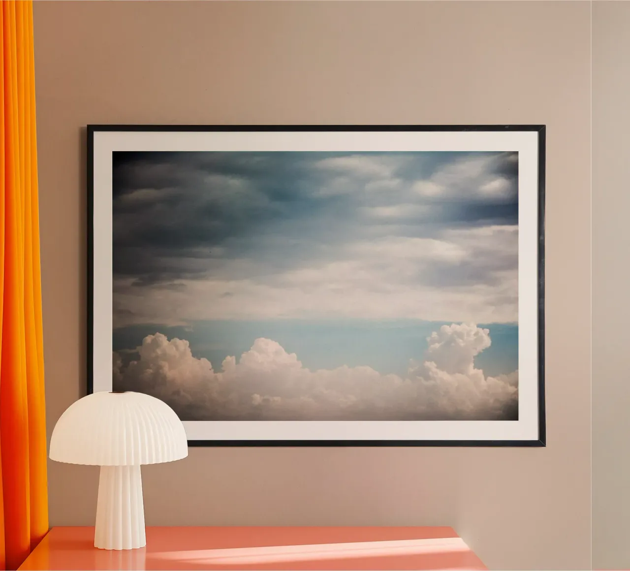 Autumn Clouds poster by Tal Paz-Fridman