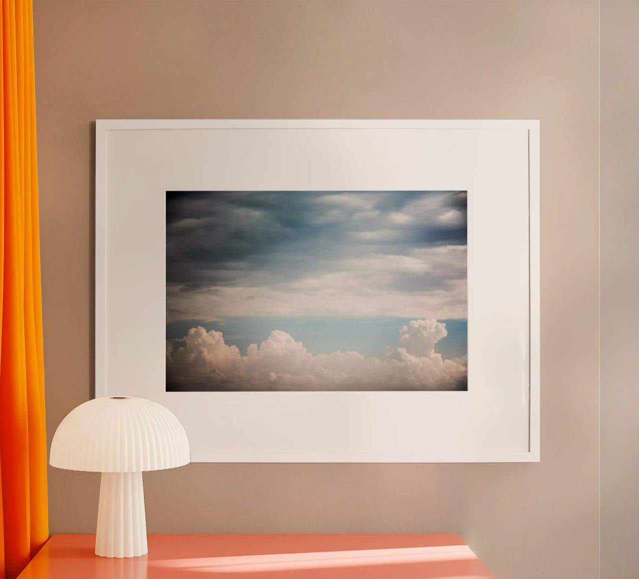 Herbstwolken Poster von Tal Paz-Fridman