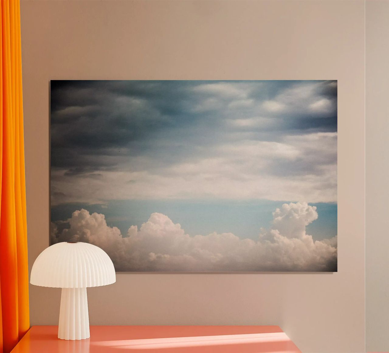 Herbstwolken Poster von Tal Paz-Fridman