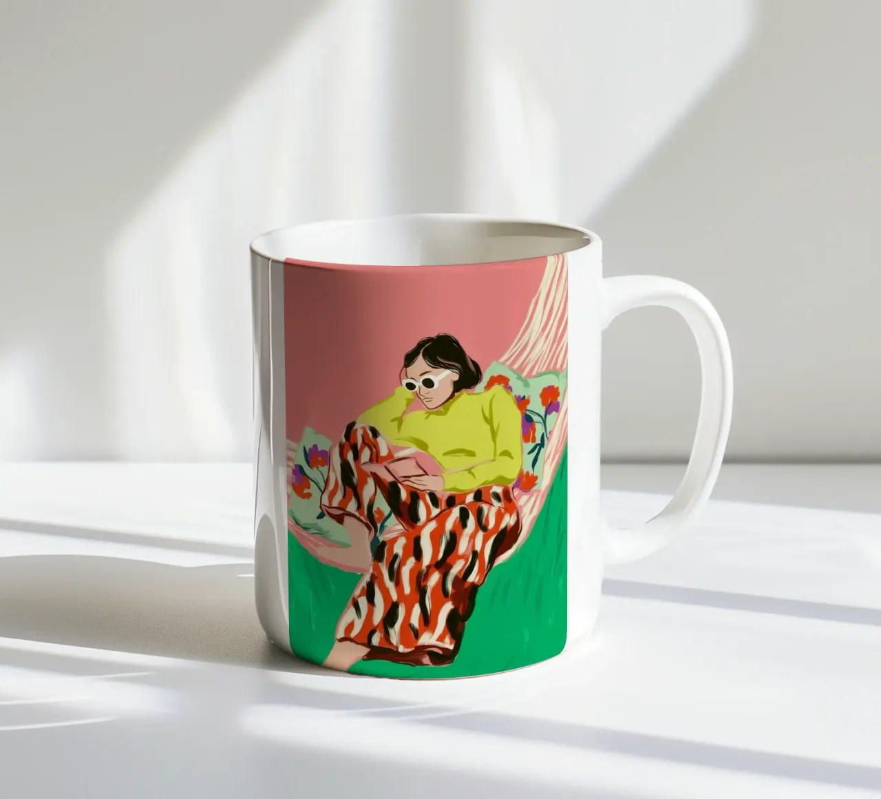Retro Summer Silence tazza in ceramica da Clara August