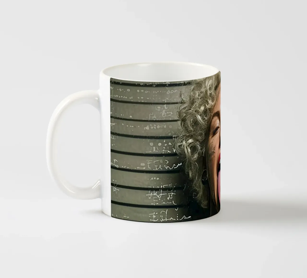 Atteggiamento certificato tazza in ceramica da Tisha Shop