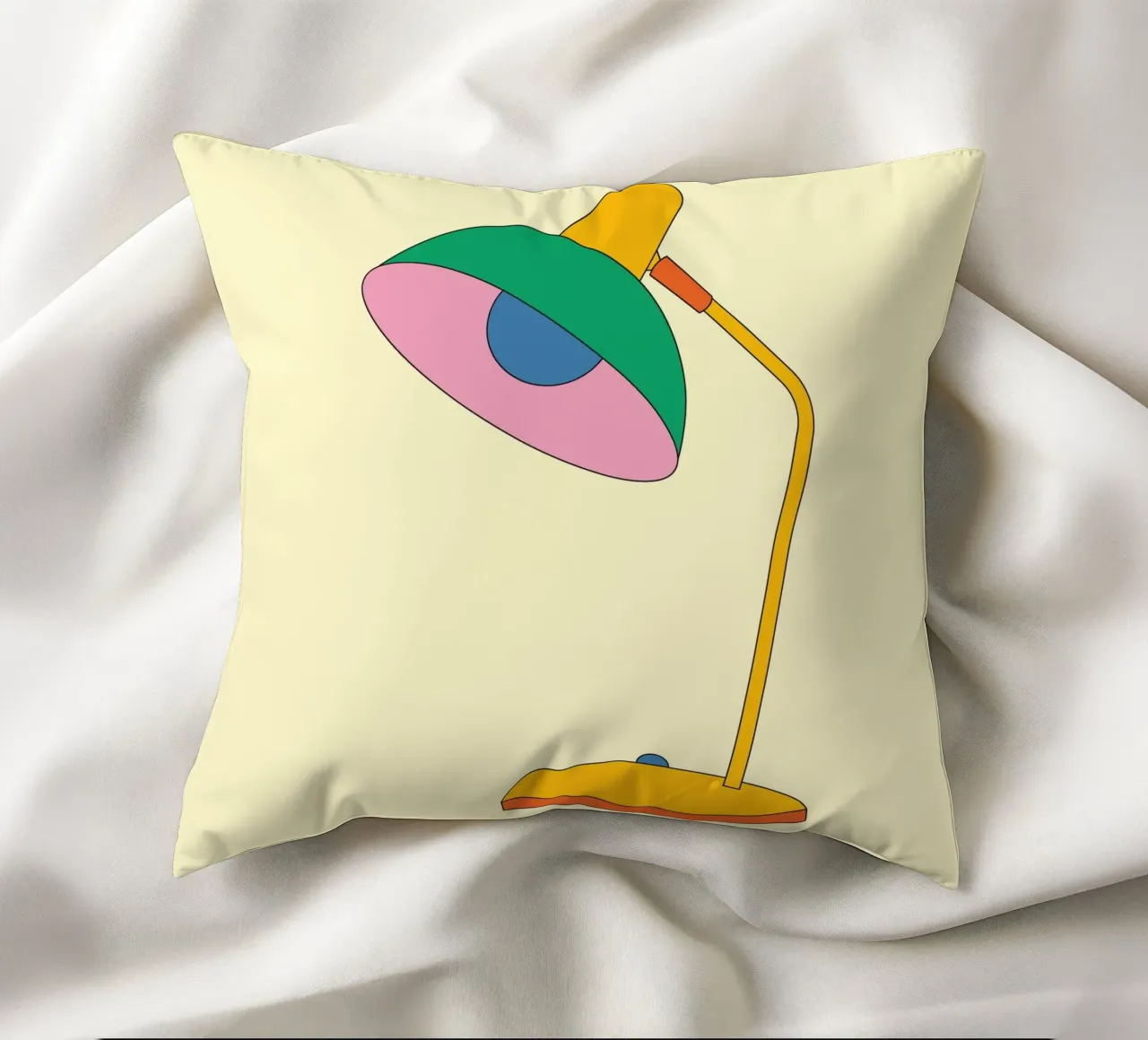 Lampada Retro Bold Vibrant Ideas cuscino da galihstudio