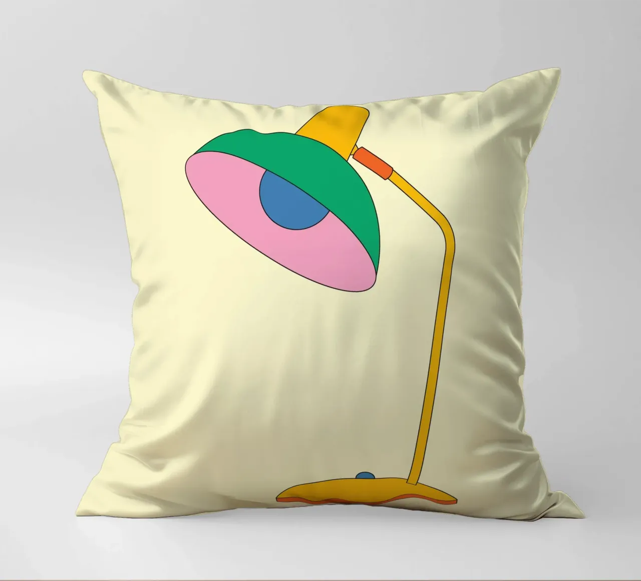 Lampada Retro Bold Vibrant Ideas cuscino da galihstudio