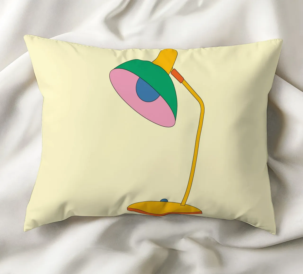 Lampada Retro Bold Vibrant Ideas cuscino da galihstudio