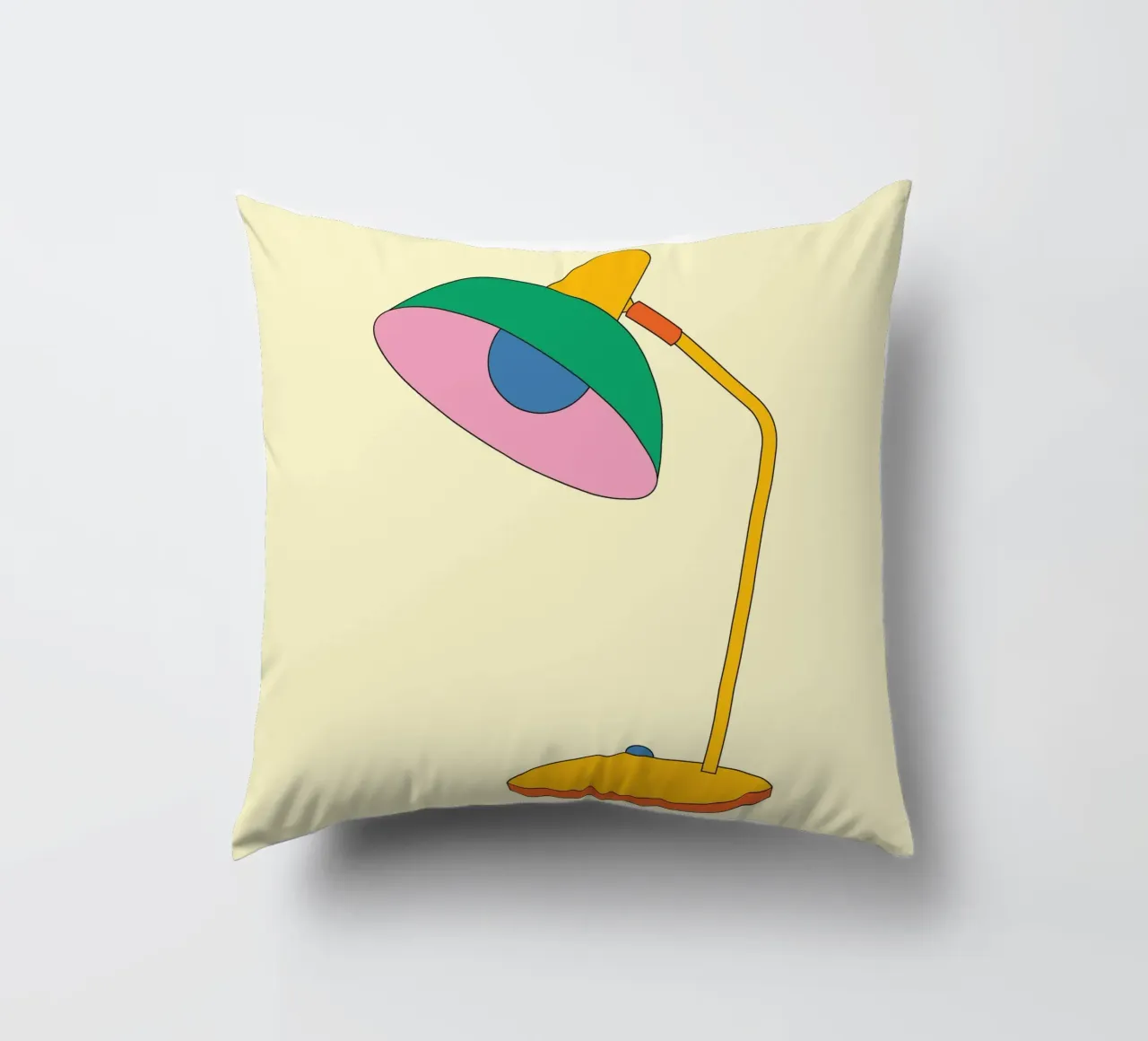 Lampada Retro Bold Vibrant Ideas cuscino da galihstudio