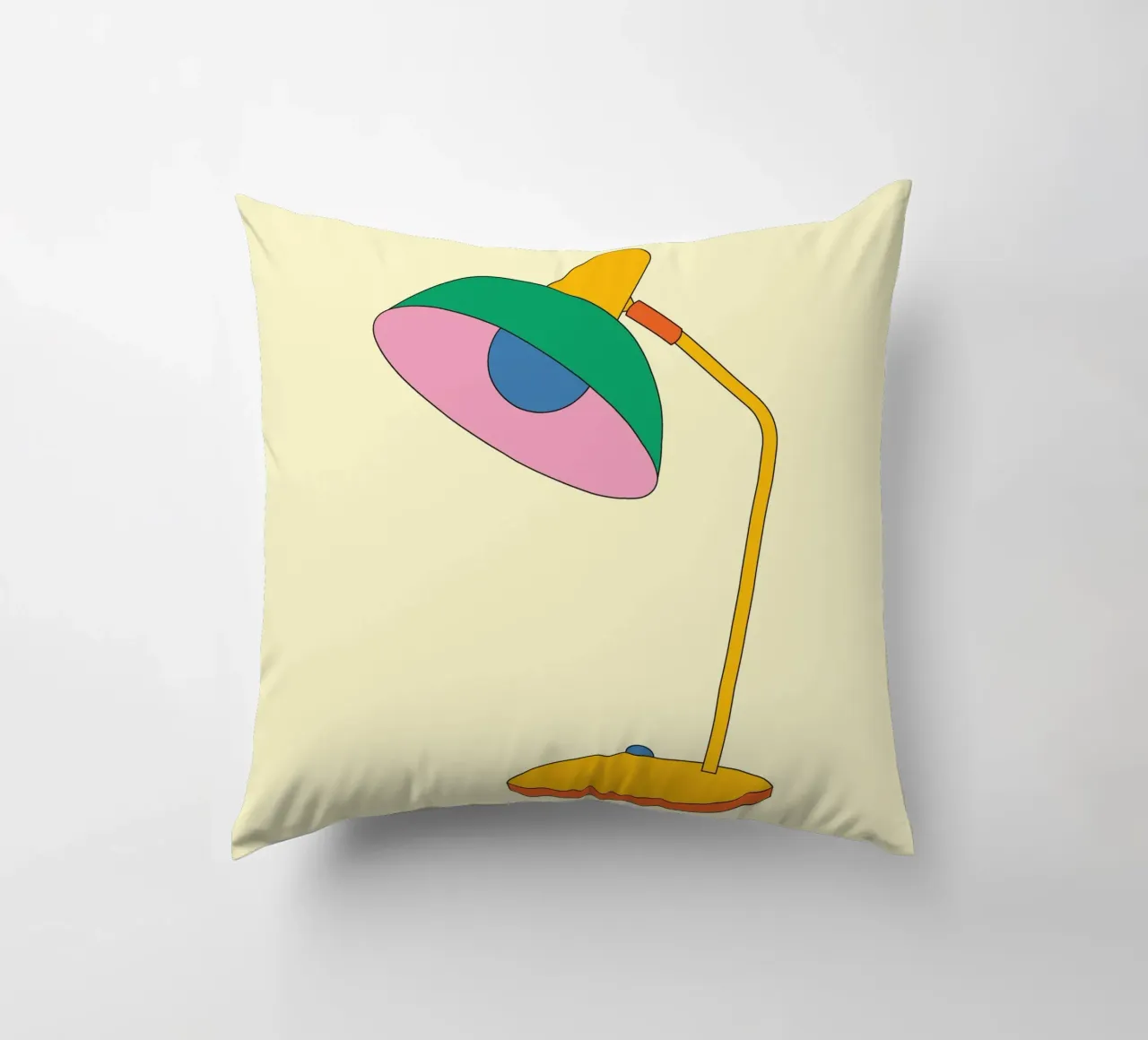 Lampada Retro Bold Vibrant Ideas cuscino da galihstudio