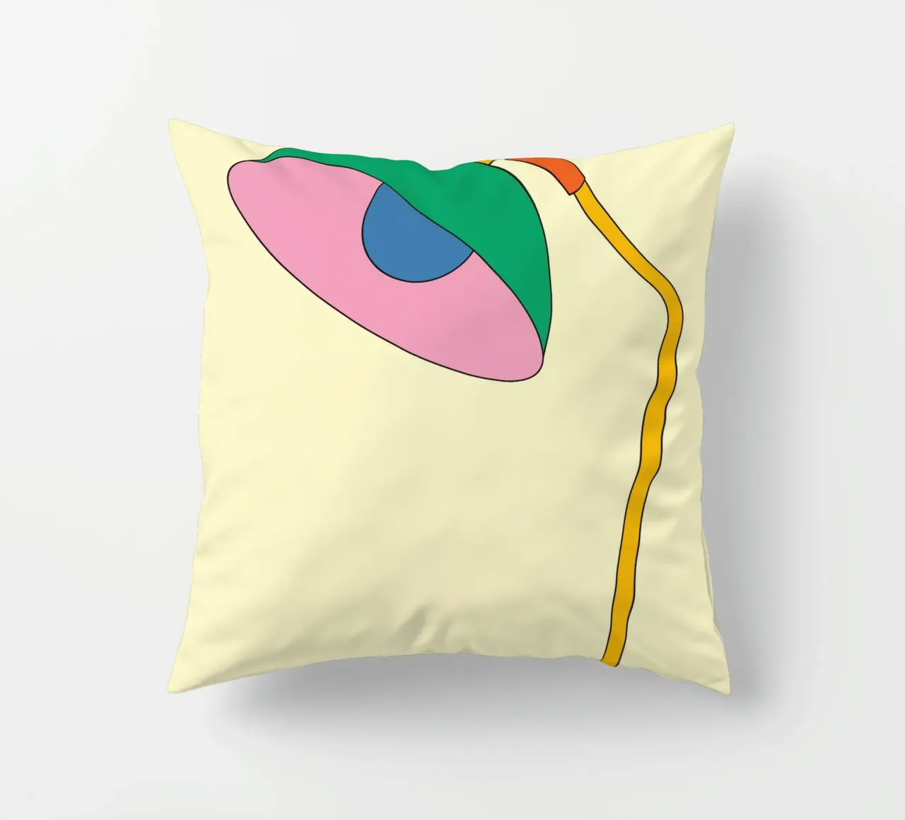 Lampada Retro Bold Vibrant Ideas cuscino da galihstudio
