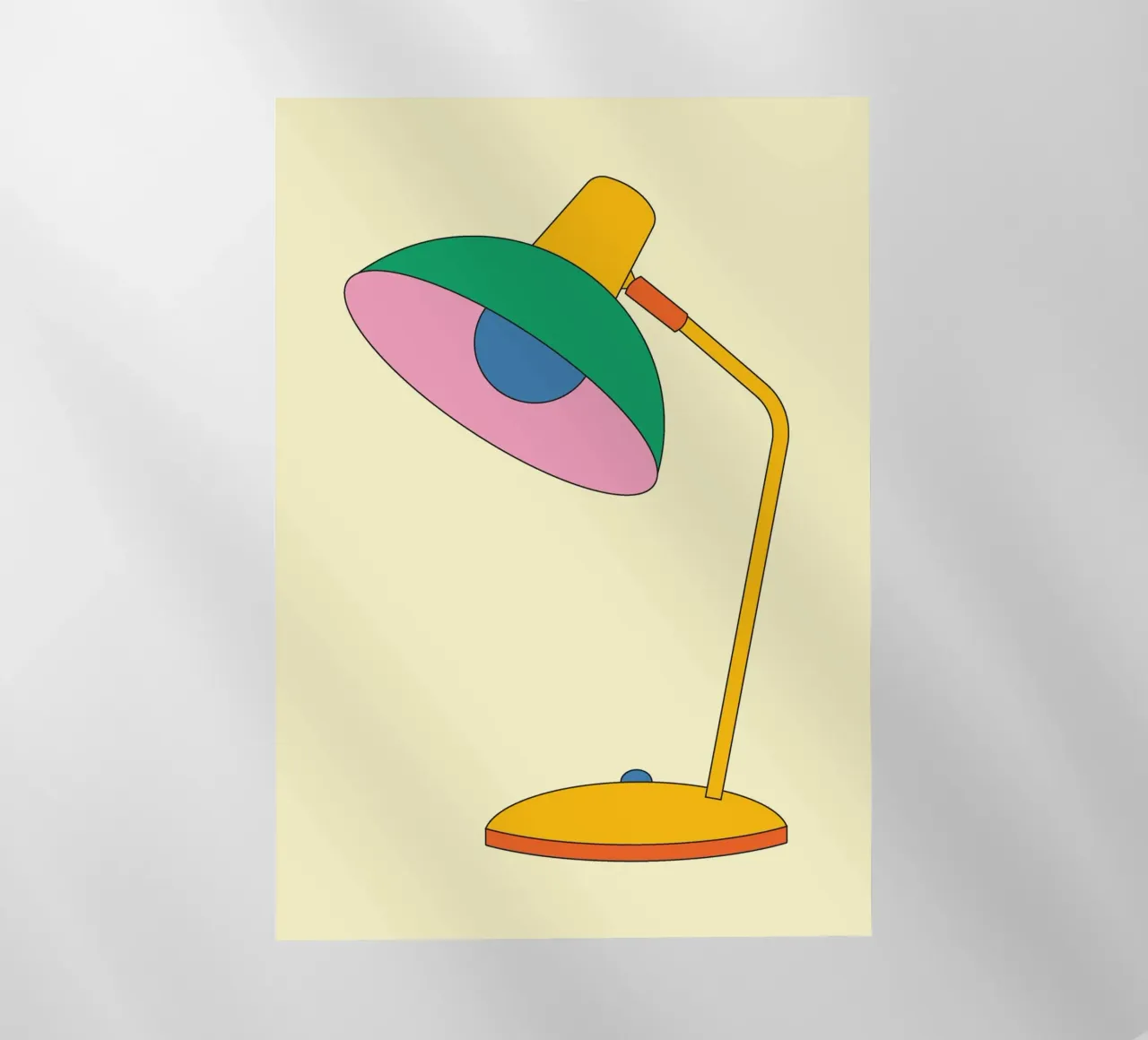 Lampada Retro Bold Vibrant Ideas pellicola backlit da galihstudio