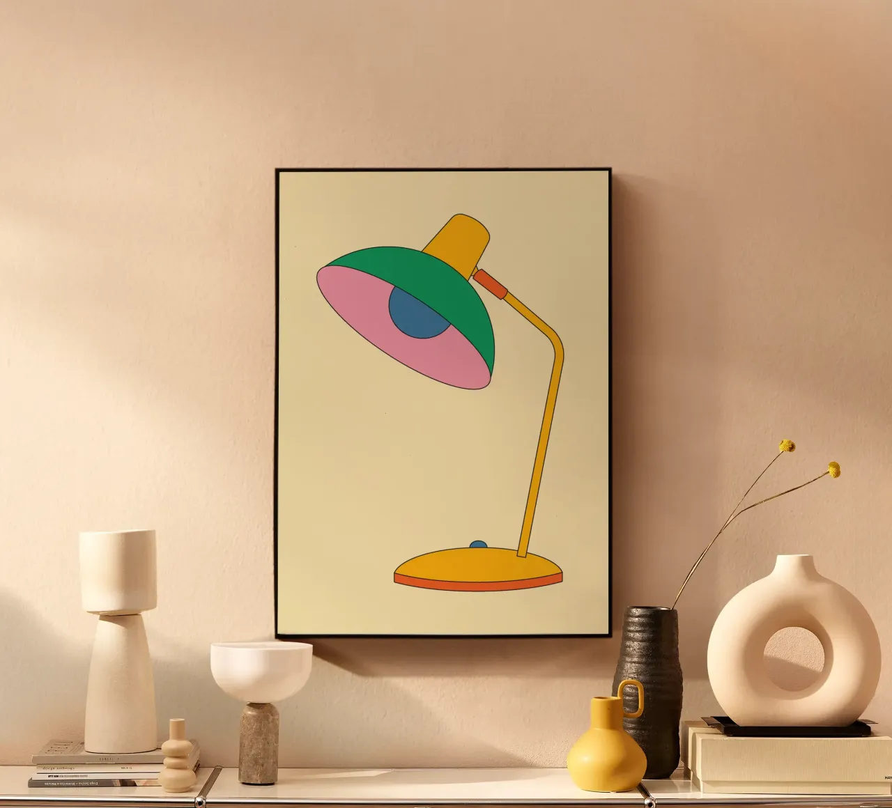 Lampada Retro Bold Vibrant Ideas plexiglass da galihstudio