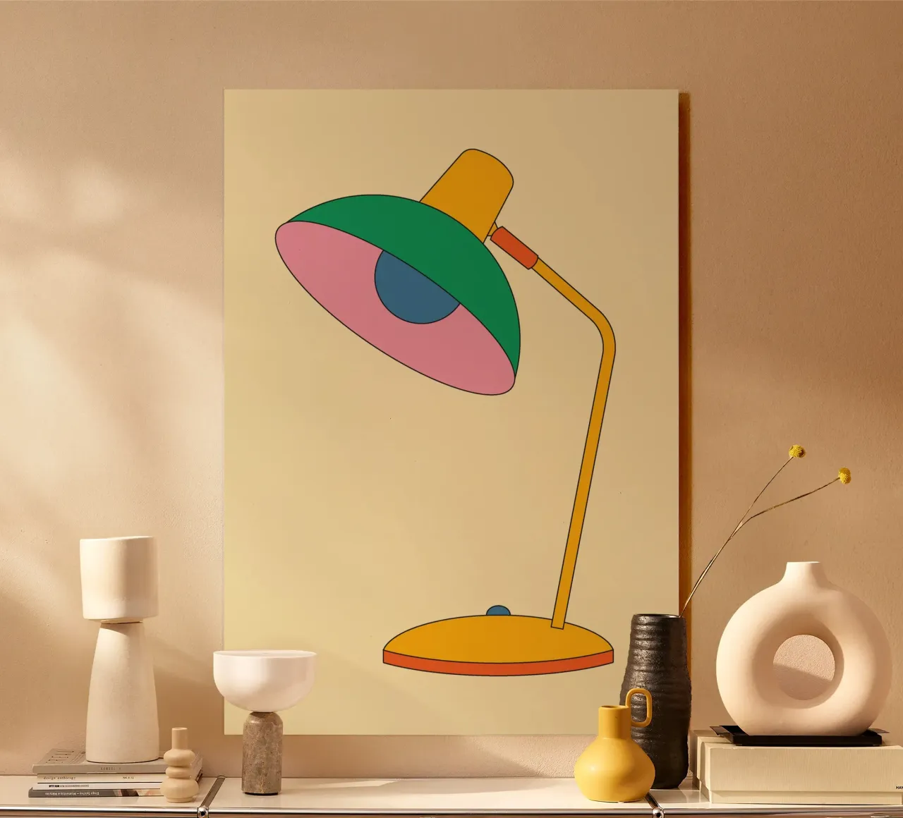 Lampada Retro Bold Vibrant Ideas plexiglass da galihstudio